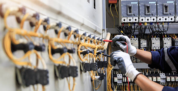 Professional Electrician technician working in Milford, UT